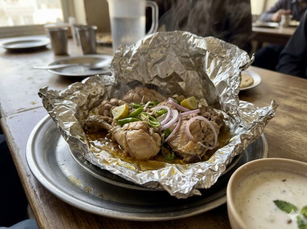 Chicken Foil Steam